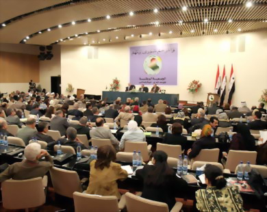 اجتماع سياسي للتوصل إلى اتفاق بشأن قانون الانتخابات العراقي