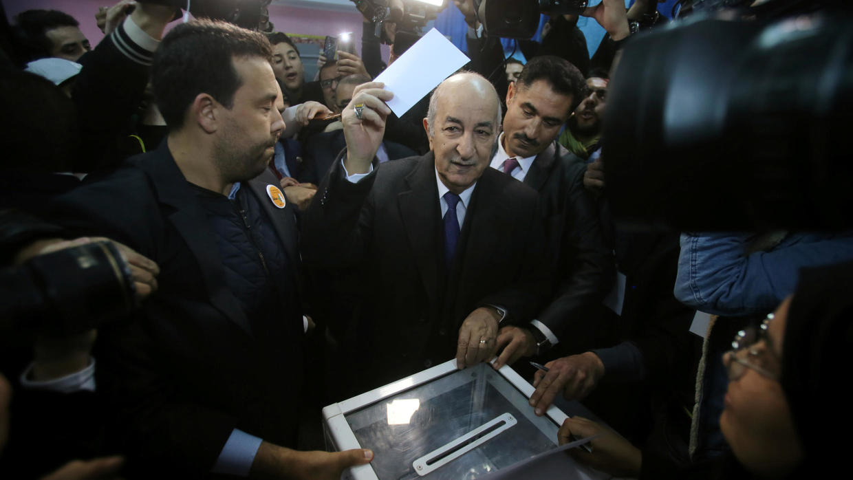 الجزائر: الرئيس المنتخب عبد المجيد تبون يتعهد بصياغة دستور جديد للبلاد