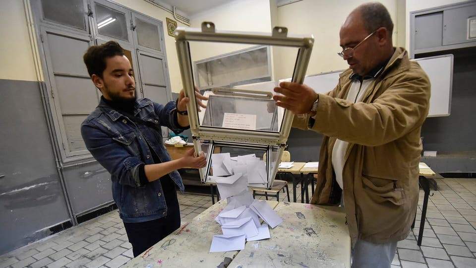 غلق صناديق الاقتراع في الانتخابات الرئاسية الجزائرية